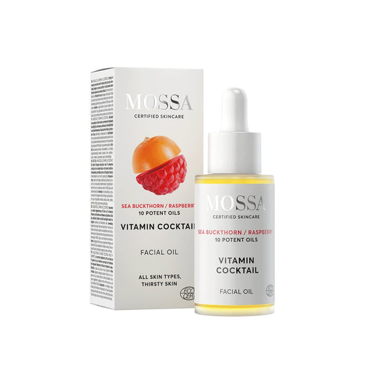 MOSSA Vitamin Cocktail Facial Oil — Óleo Facial Nutritivo & Iluminador