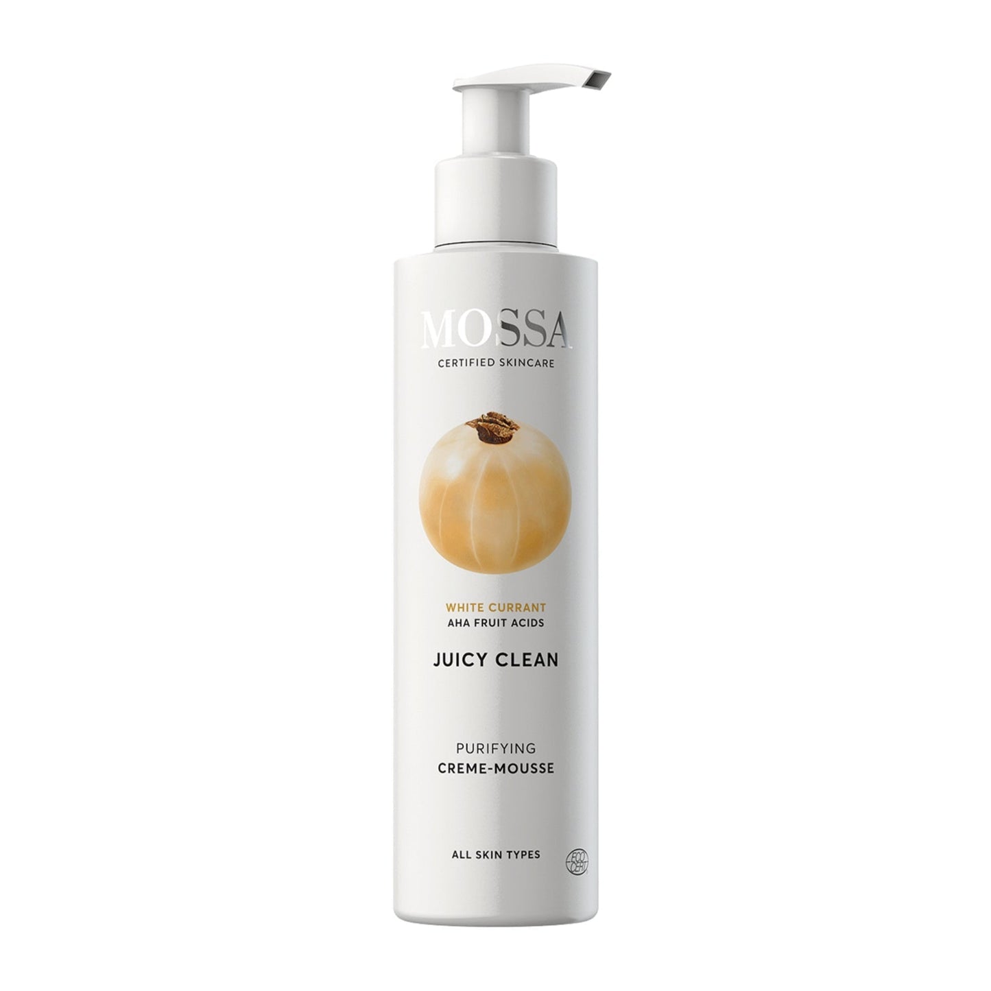 Mossa JUICY CLEAN Creme - Mousse Limpeza Iluminadora com AHA Natural