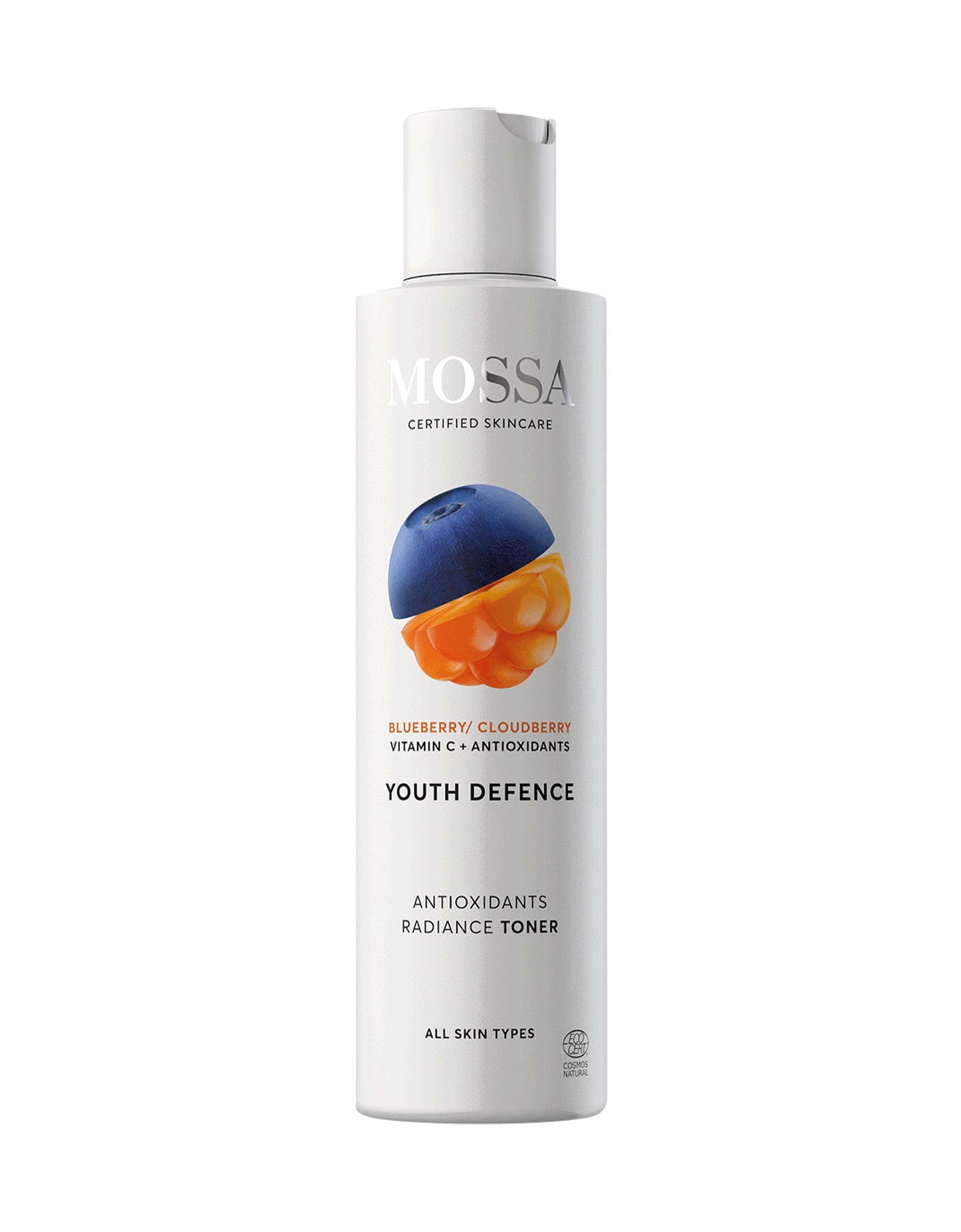 MOSSA Youth Defence Antioxidant Radiance Toner – Tónico Facial Natural Equilibrante