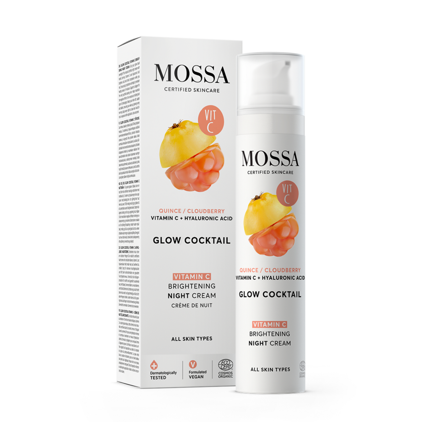 MOSSA Glow Cocktail Vitamin C Night Cream — Creme Noturno Iluminador