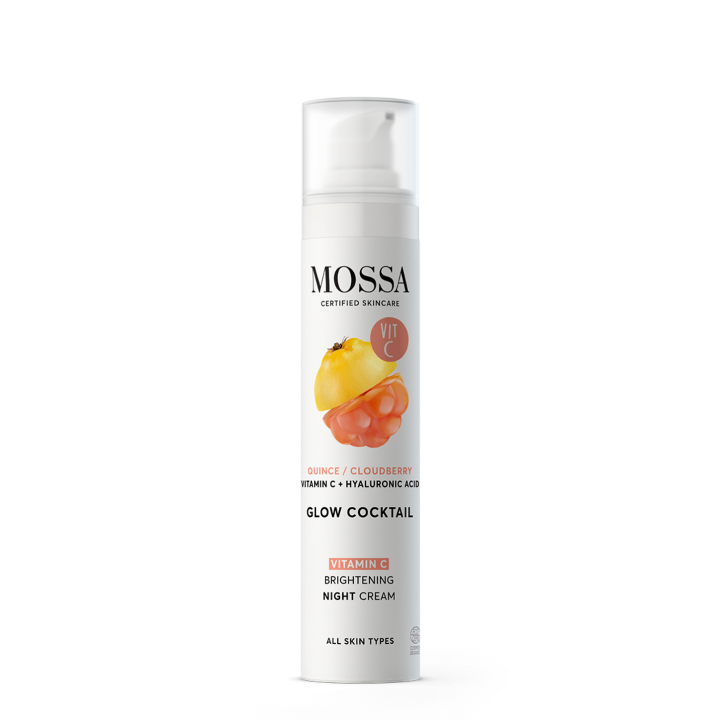 MOSSA Glow Cocktail Vitamin C Night Cream — Creme Noturno Iluminador
