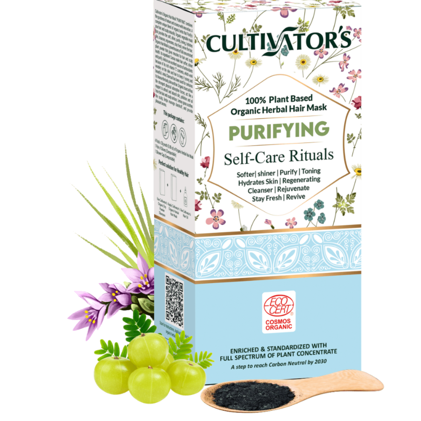 Cultivators Bio Herbal Hair Mask – Caring | Ritual Ayurvédico em Pó