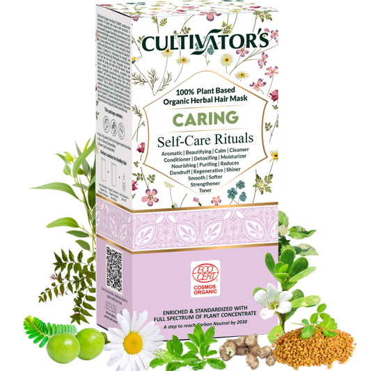 Cultivators Bio Herbal Hair Mask – Caring | Ritual Ayurvédico em Pó