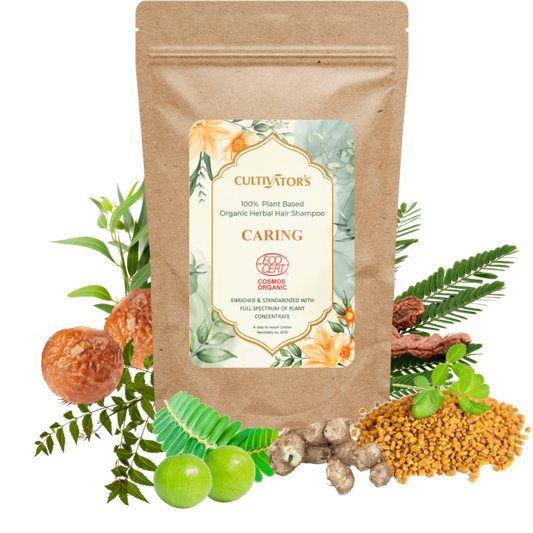 Shampoo Natural em Pó Bio – Couro Cabeludo Sensível (Caring)
