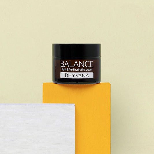 Balance Facial Creme orgânico e fluido ShantiGlow hidratação leve