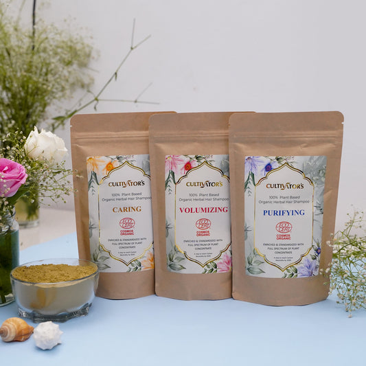 Shampoo Natural em Pó Bio – Couro Cabeludo Sensível (Caring)