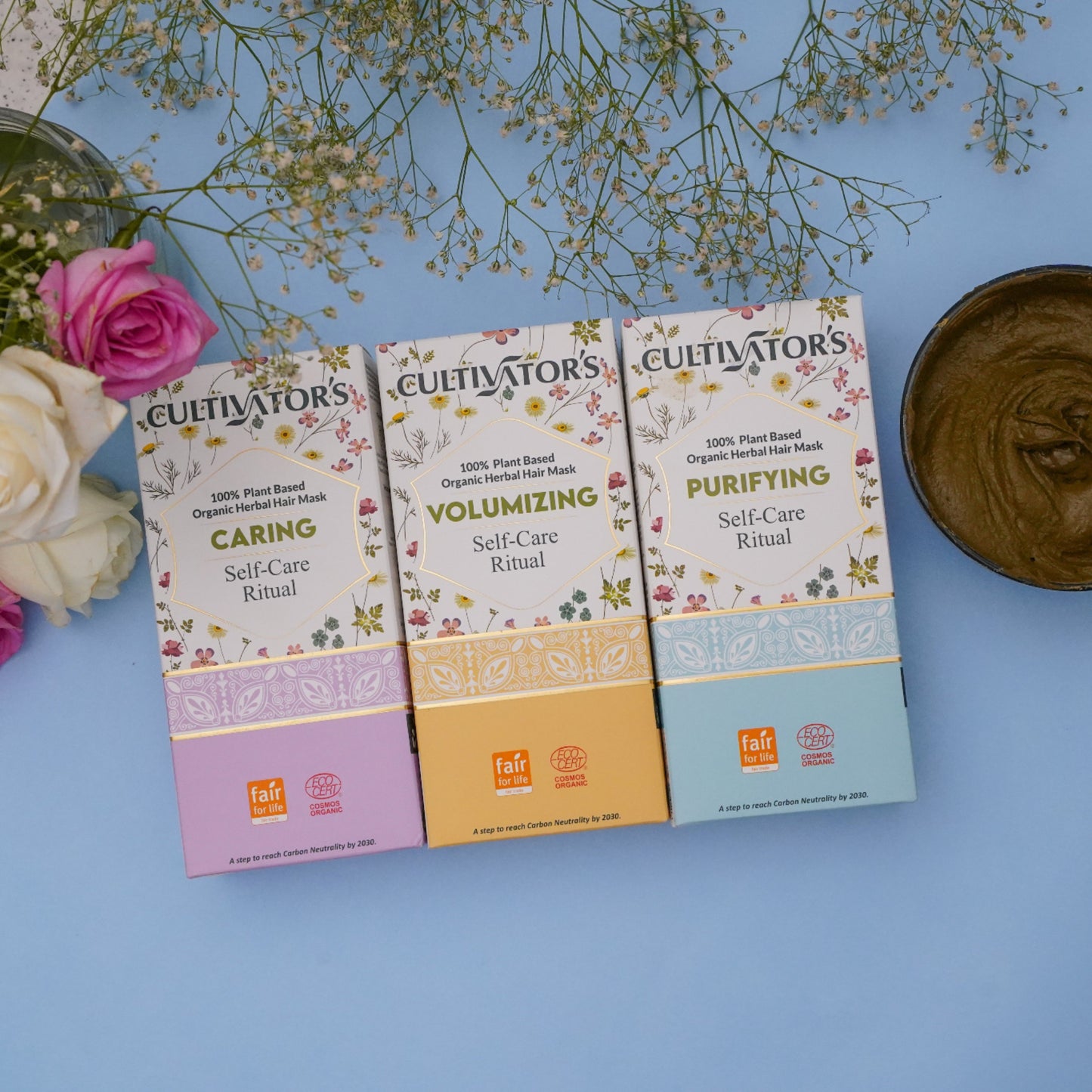 Cultivators Bio Herbal Hair Mask – Caring | Ritual Ayurvédico em Pó