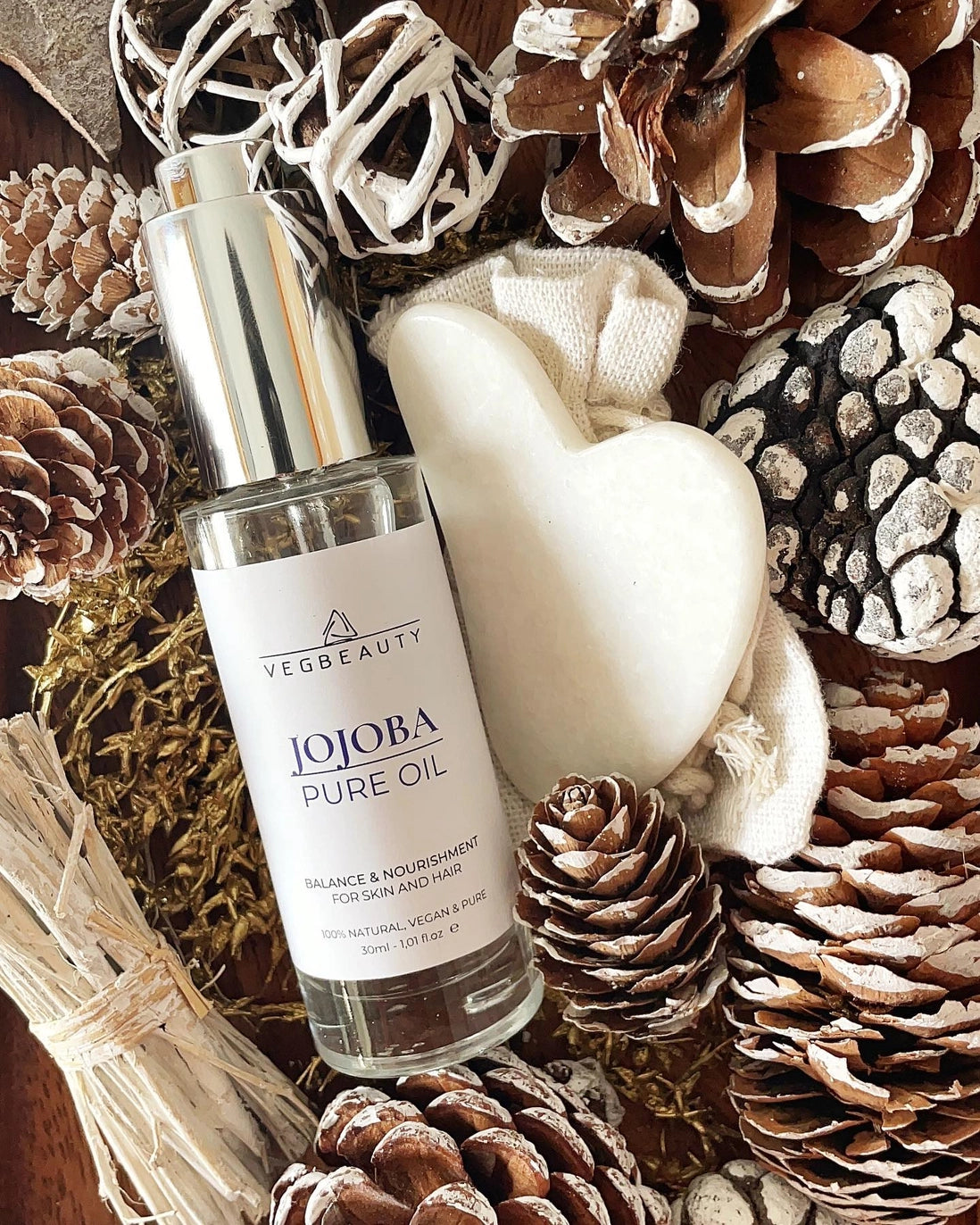Óleo Capilar de Jojoba Puro VegBeauty