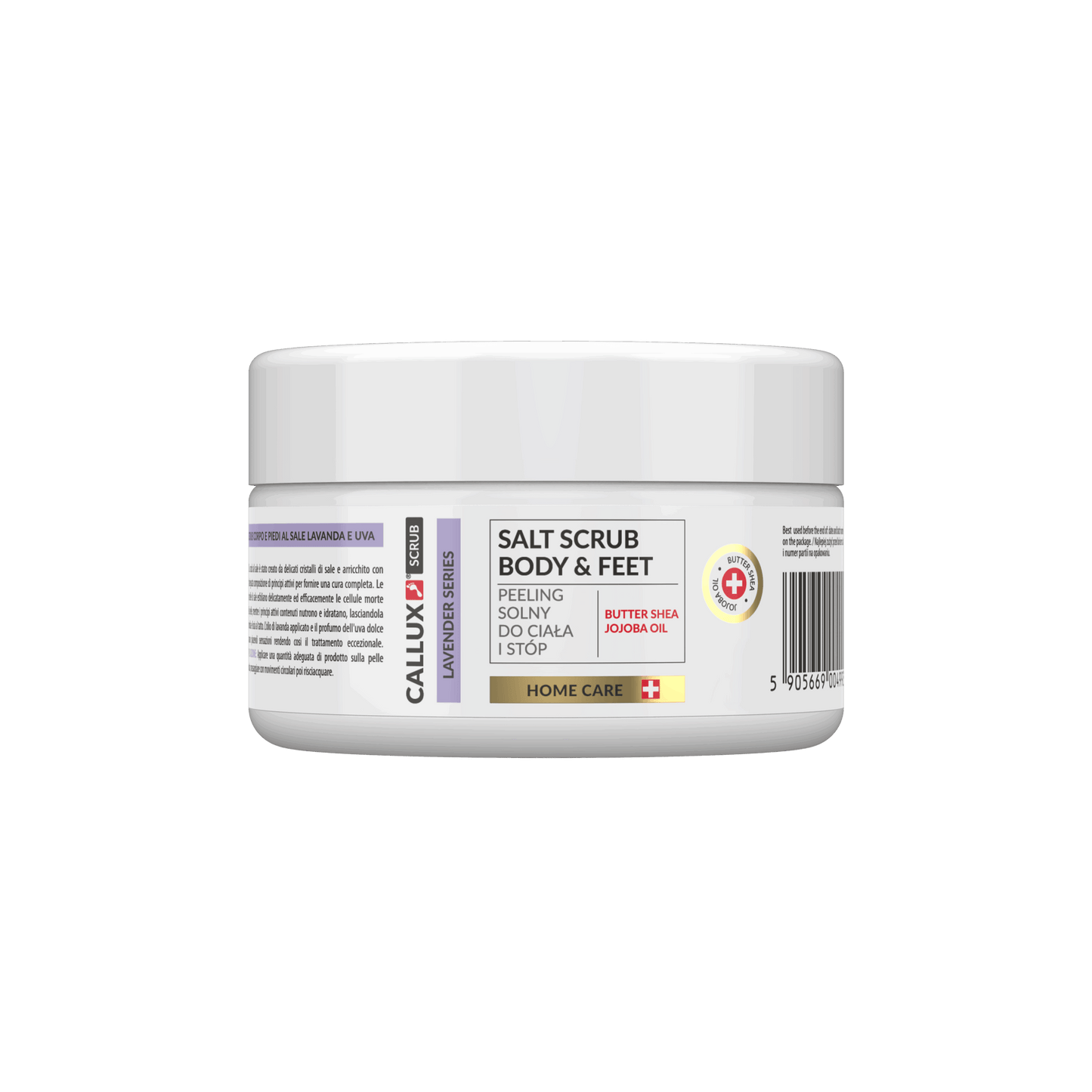 Callux Lavender Salt Scrub 250g | Esfoliante Corporal e Pés