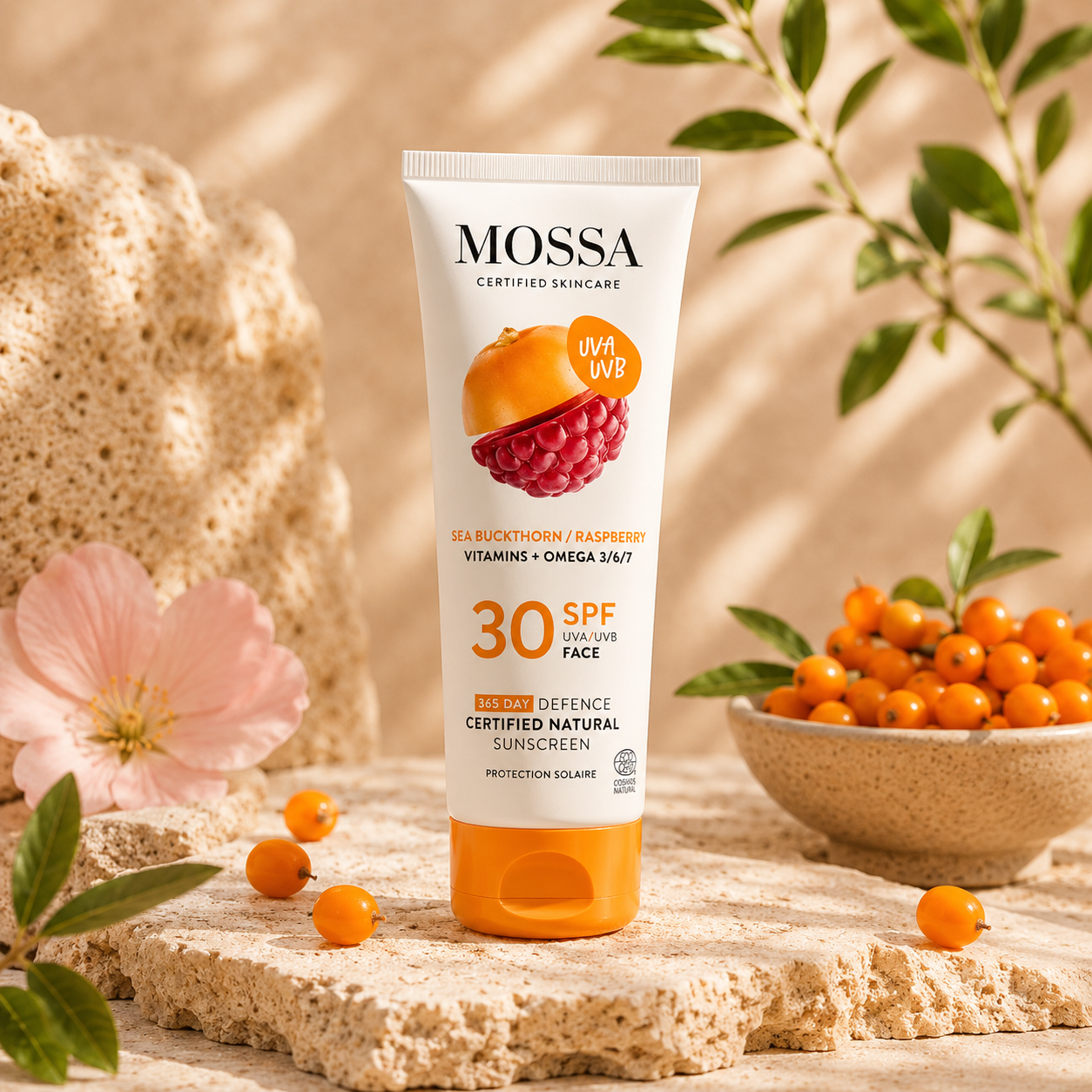 Protetor Solar Facial Natural Multivitamínico 50ml