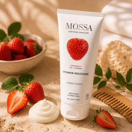 Vitamin Moisture Conditioner 200ml – Condicionador Natural Hidratante com Morango